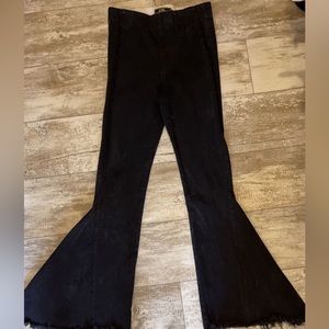 L&B Black Bell bottoms size medium